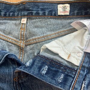 LEVIS SHORTS| sz 27 | Blue | button fly